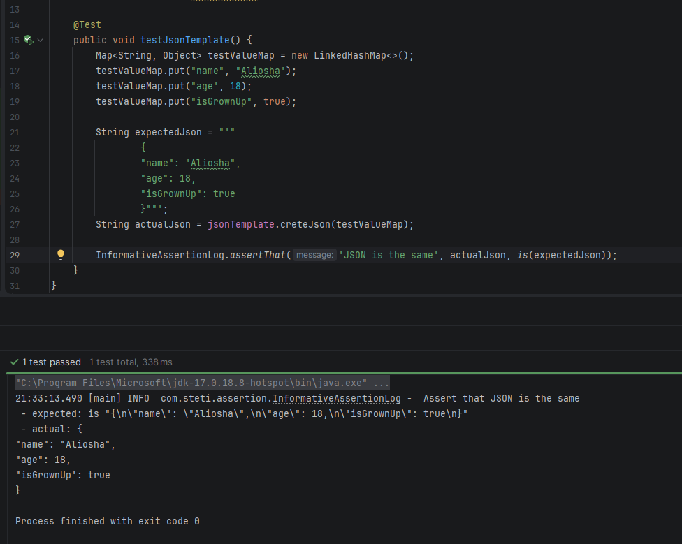 Making Your Java Test Assertions Self-Documenting